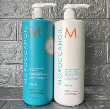 Bộ Gội Xã Moroccanoil Repair Phục Hồi 1000ml
