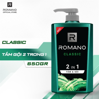 Tắm Gội Romano 650ml
