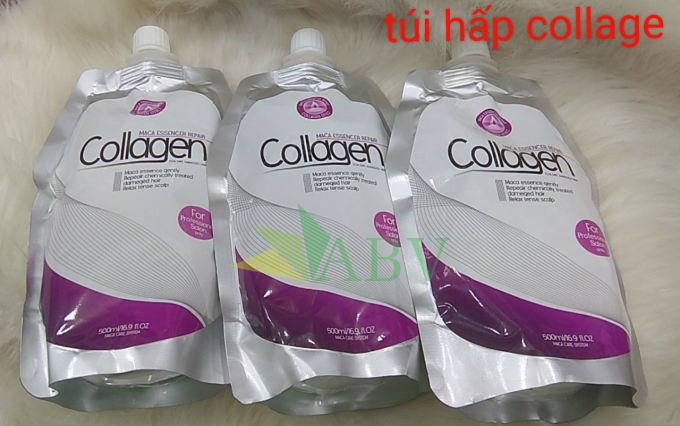 Hấp dầu colagen tím 500ml (1T1)
