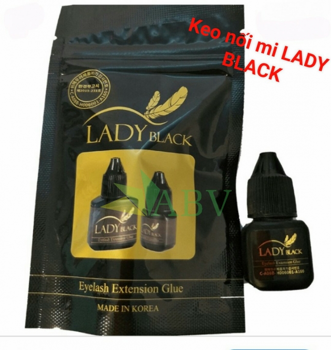Keo nối mi Lady Black 5g