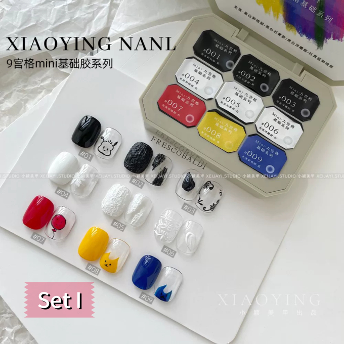 Bộ Gel Đặc Dặm Ombre Vinimay 9 Màu (F, G, H, I, J)