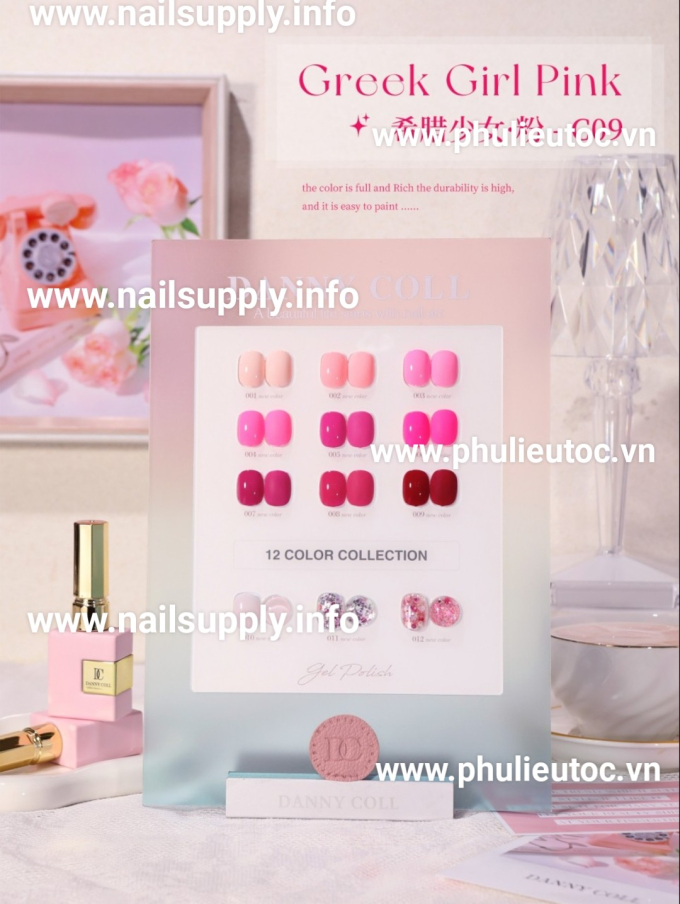 Bộ Sơn Gel DC Danny Coll C-09 (12 Chai)