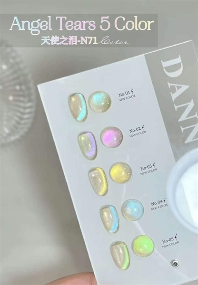 Bộ Sơn Gel DC DANNY COLL N71 (5 Chai)