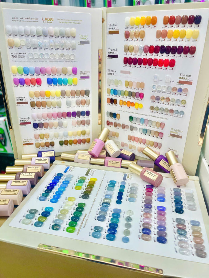 Bộ Sơn Gel Ladai (368 chai)