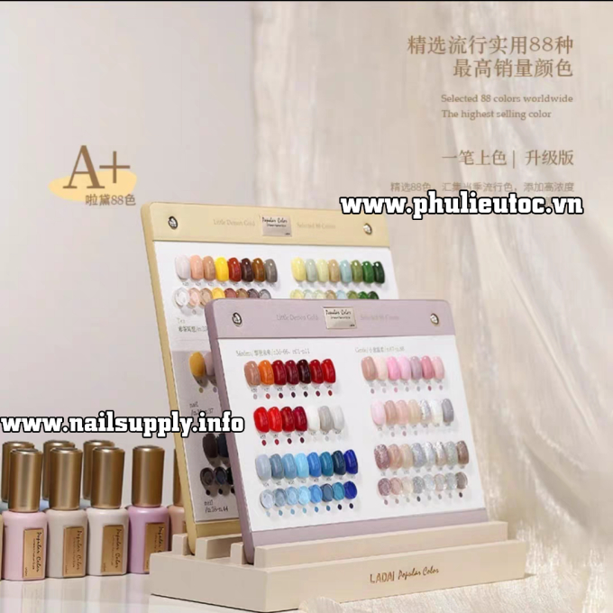 Bộ Sơn Gel Ladai (88 chai)