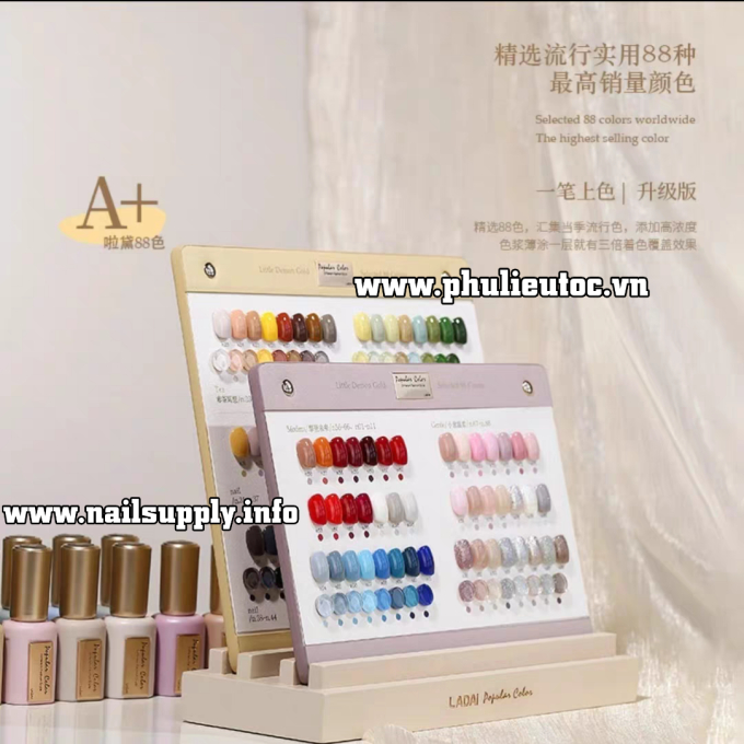 Bộ Sơn Gel Ladai (88 chai)