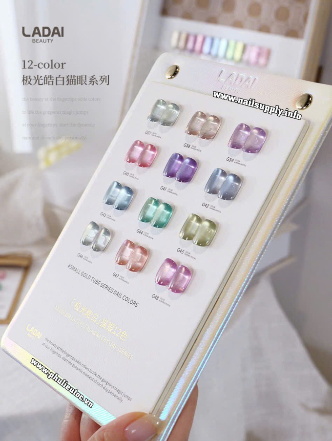 Bộ Sơn Gel Ladai G37-G48 (12 chai)