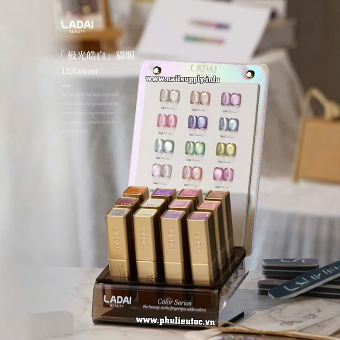 Bộ Sơn Gel Ladai G37-G48 (12 chai)
