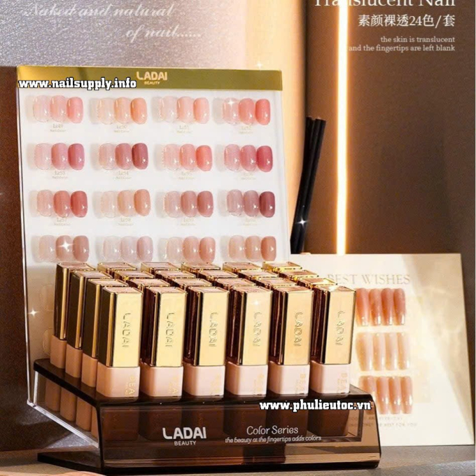 Bộ Sơn Gel Ladai LC 49-LC72 (24 chai)