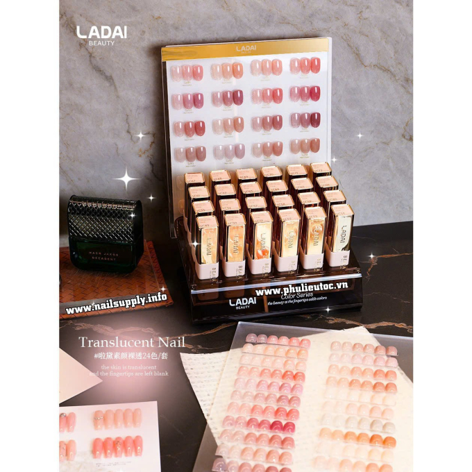 Bộ Sơn Gel Ladai LC 49-LC72 (24 chai)
