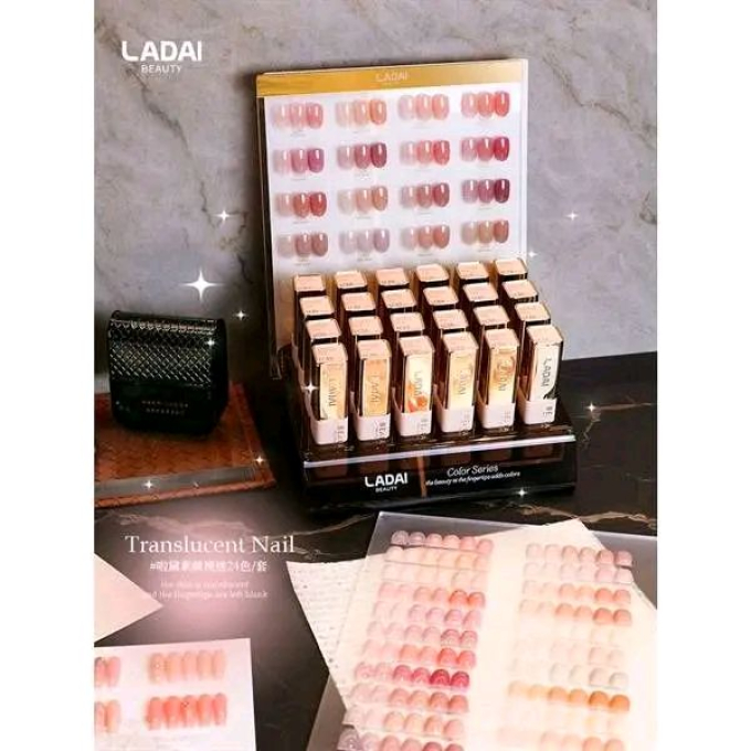 Bộ Sơn Gel Ladai LC 49-LC72 (24 chai)