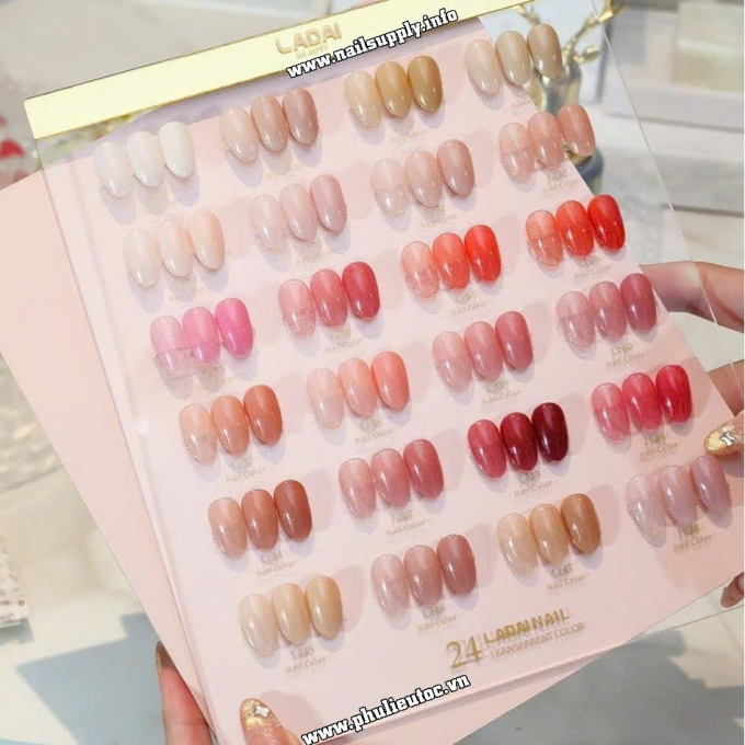 Bộ Sơn Gel Ladai LC25-LC48(24 chai)