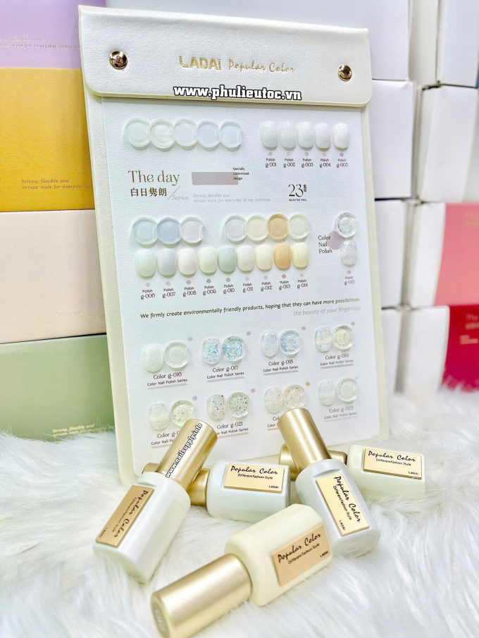Bộ Sơn Gel Ladai The Day (23 chai)