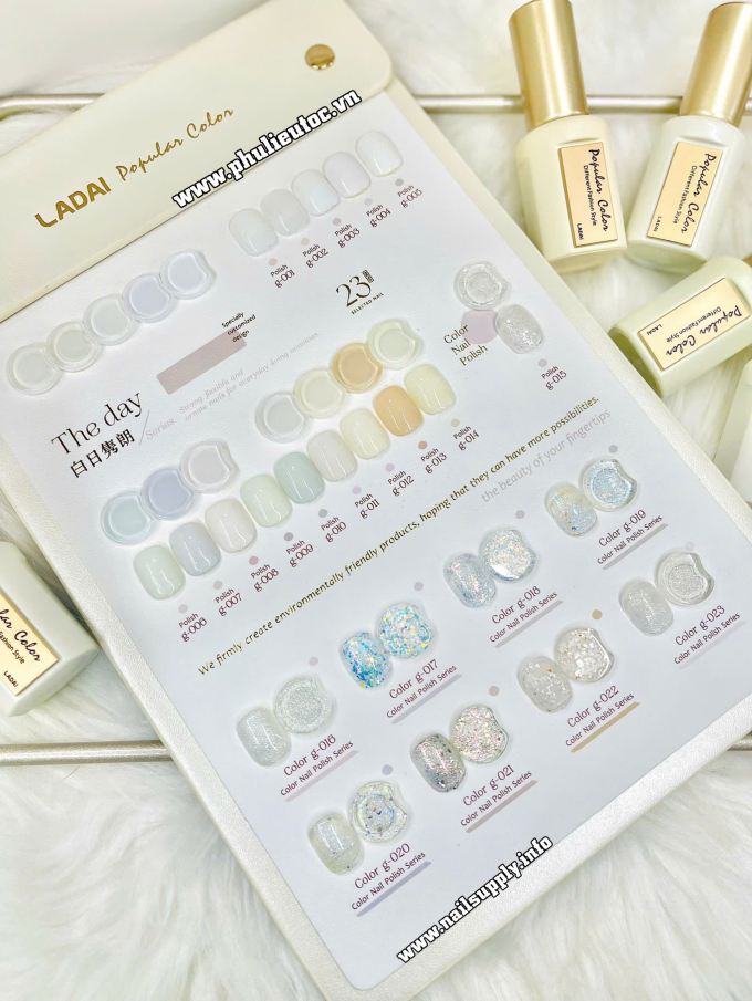 Bộ Sơn Gel Ladai The Day (23 chai)