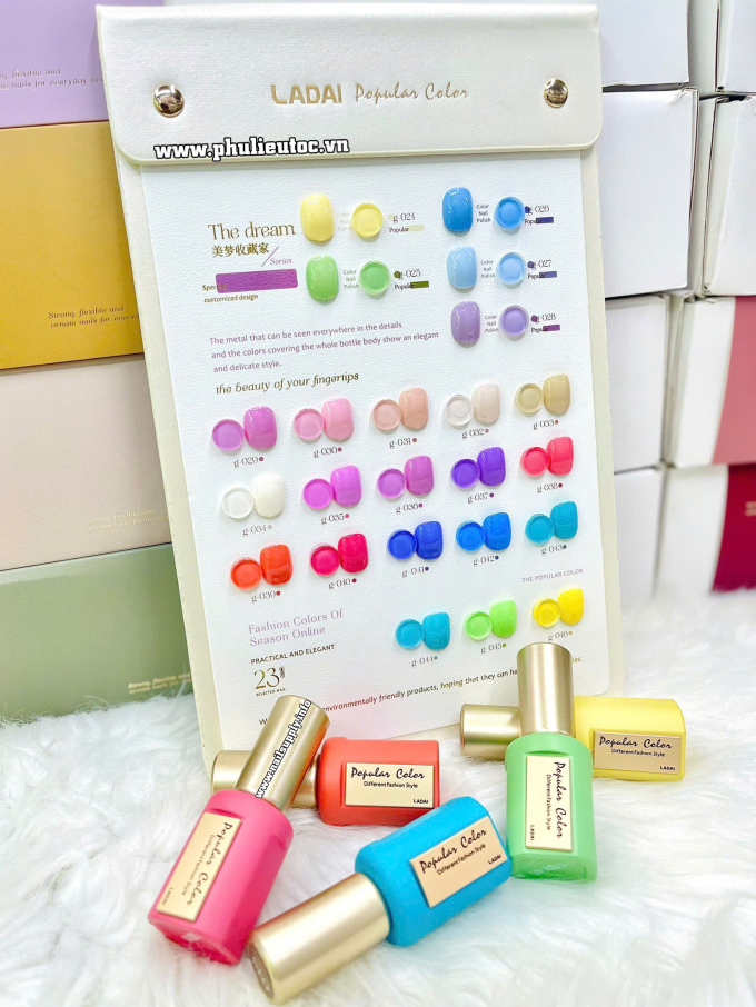 Bộ Sơn Gel Ladai The Dream (23 chai)