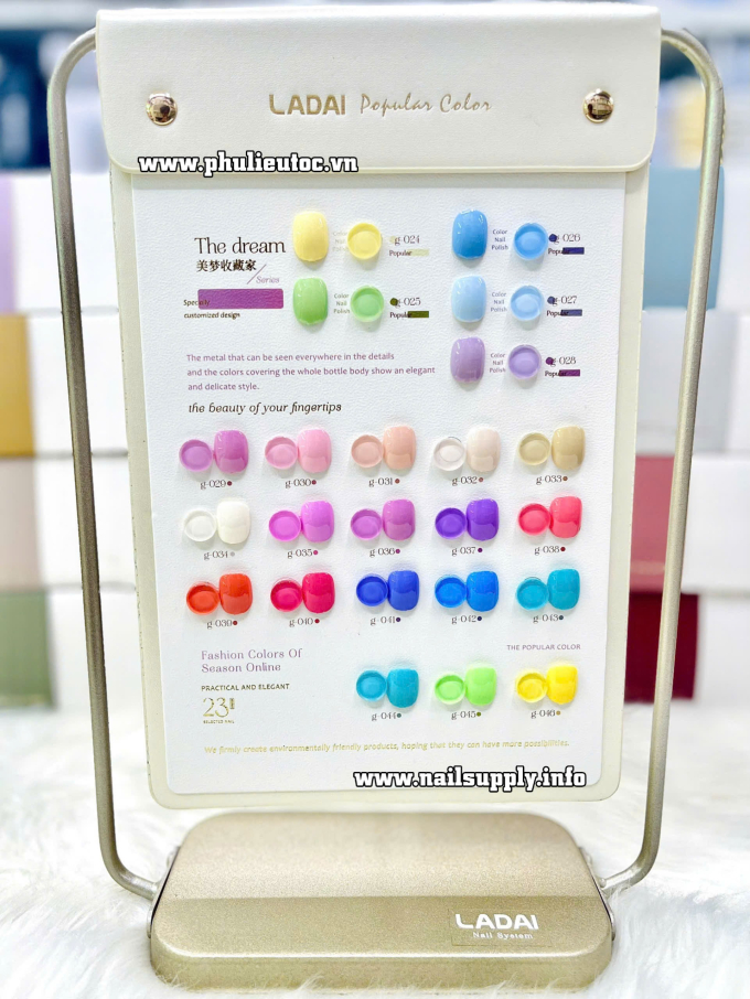 Bộ Sơn Gel Ladai The Dream (23 chai)
