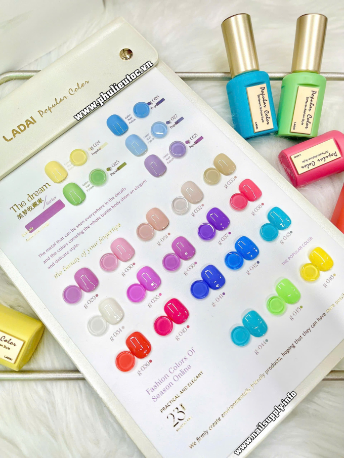 Bộ Sơn Gel Ladai The Dream (23 chai)