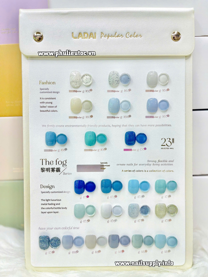 Bộ Sơn Gel Ladai The Fog (23 chai)
