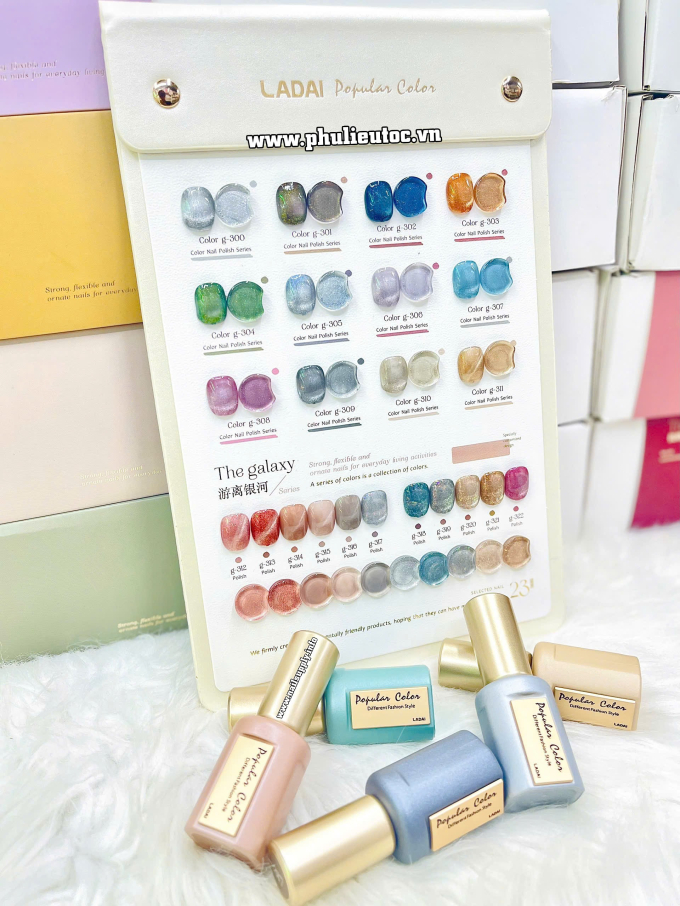 Bộ Sơn Gel Ladai The Galaxy (23 chai)