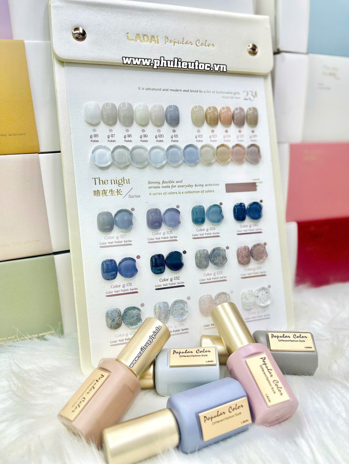 Bộ Sơn Gel Ladai The Night (23 chai)