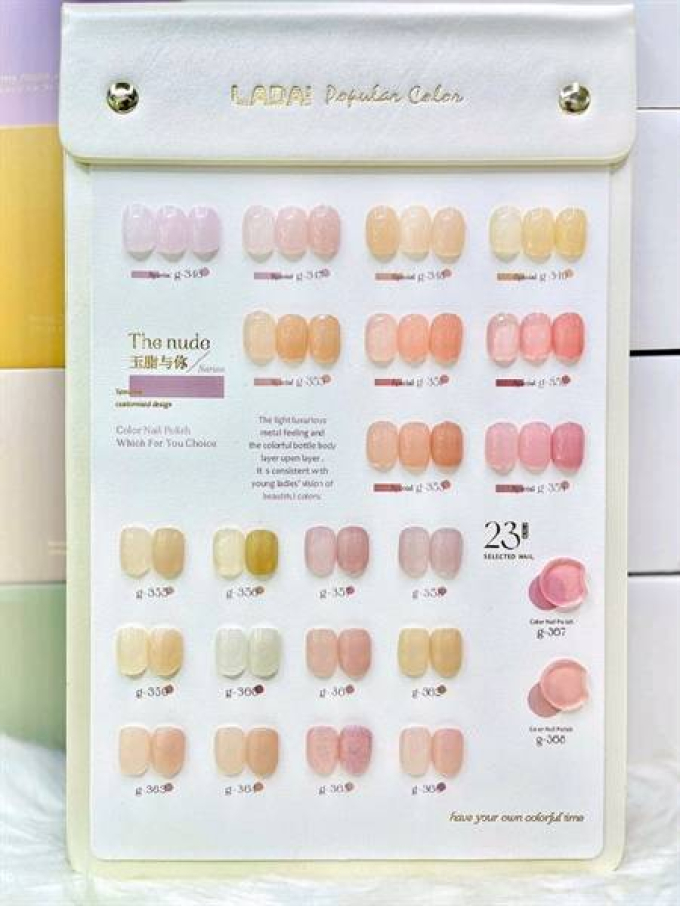 Bộ Sơn Gel Ladai The Nude (23 chai)