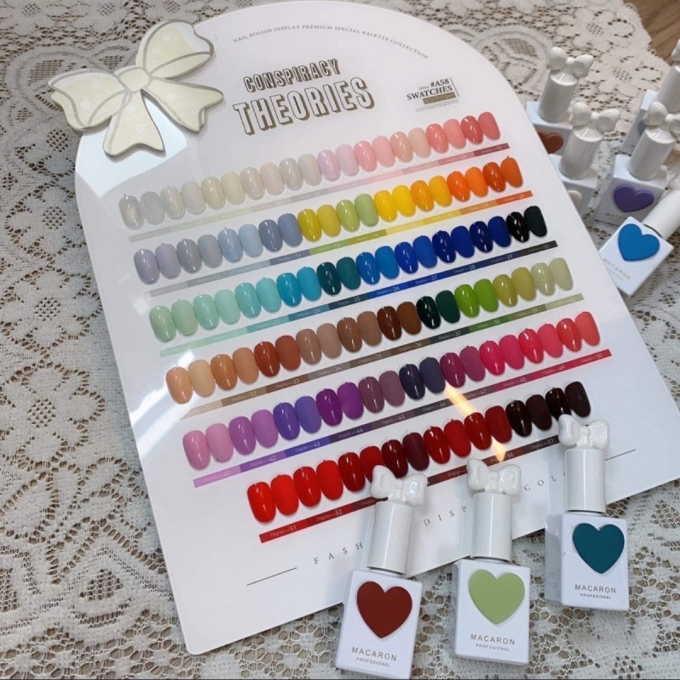 Bộ Sơn Gel Macaron (58 Chai)