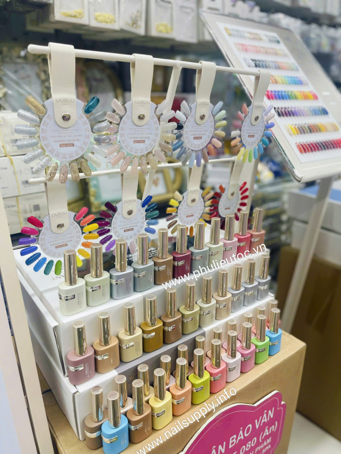Bộ Sơn Gel Ouboli Nail (128 Chai )