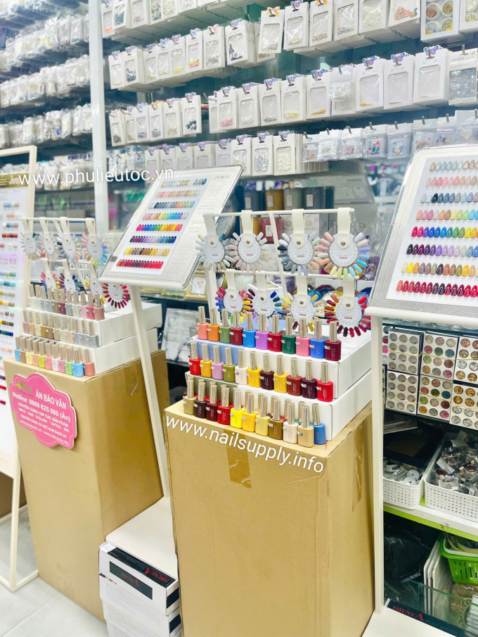 Bộ Sơn Gel Ouboli Nail (128 Chai )