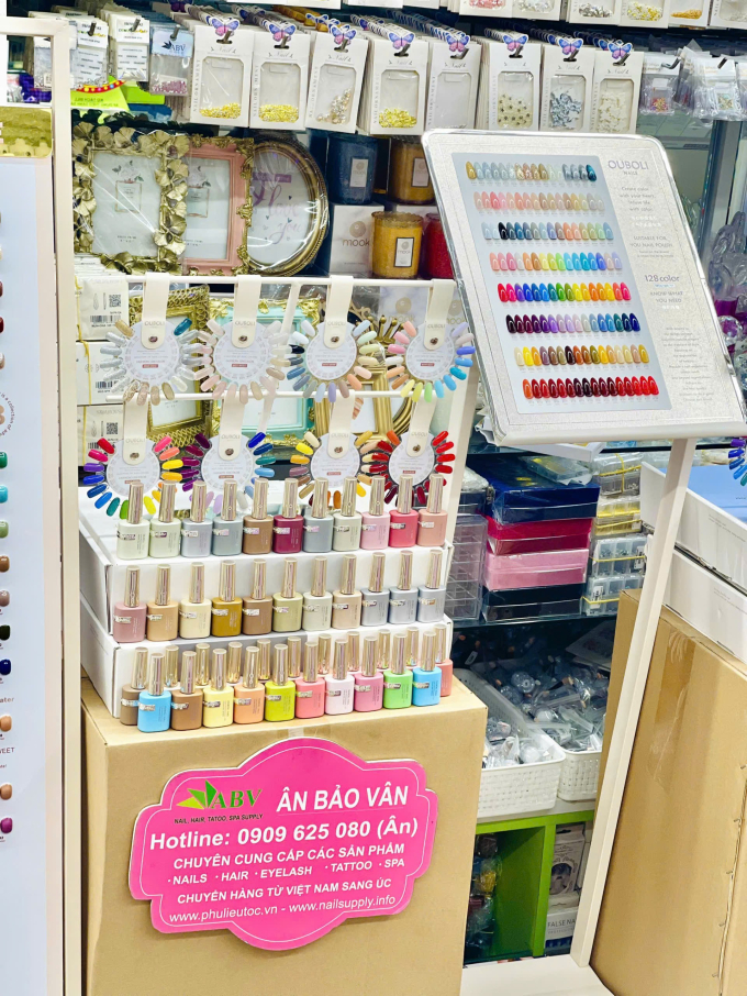 Bộ Sơn Gel Ouboli Nail (128 Chai )