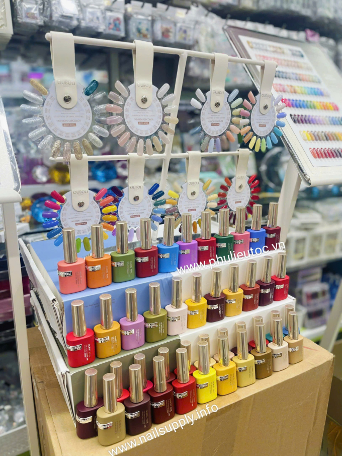 Bộ Sơn Gel Ouboli Nail (128 Chai )