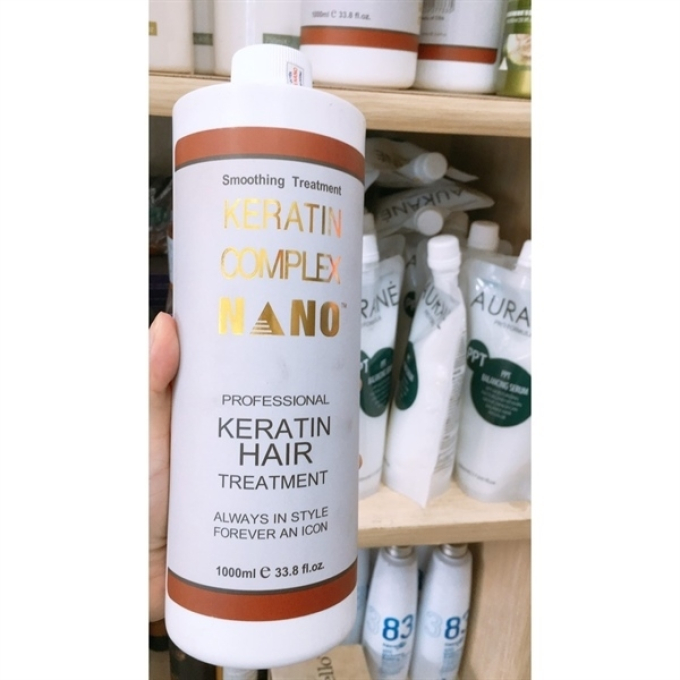 Keratin Nano Xám Phục Hồi 1000ml