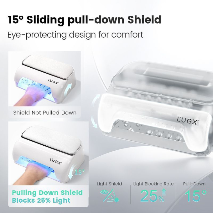 Máy Hơ Gel Lugx LG-802S (Tích Điện)