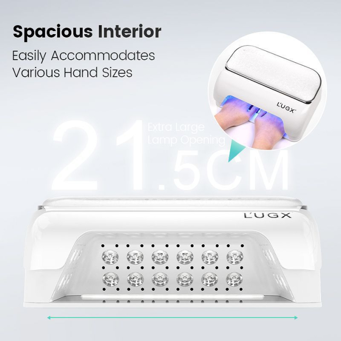 Máy Hơ Gel Lugx LG-802S (Tích Điện)