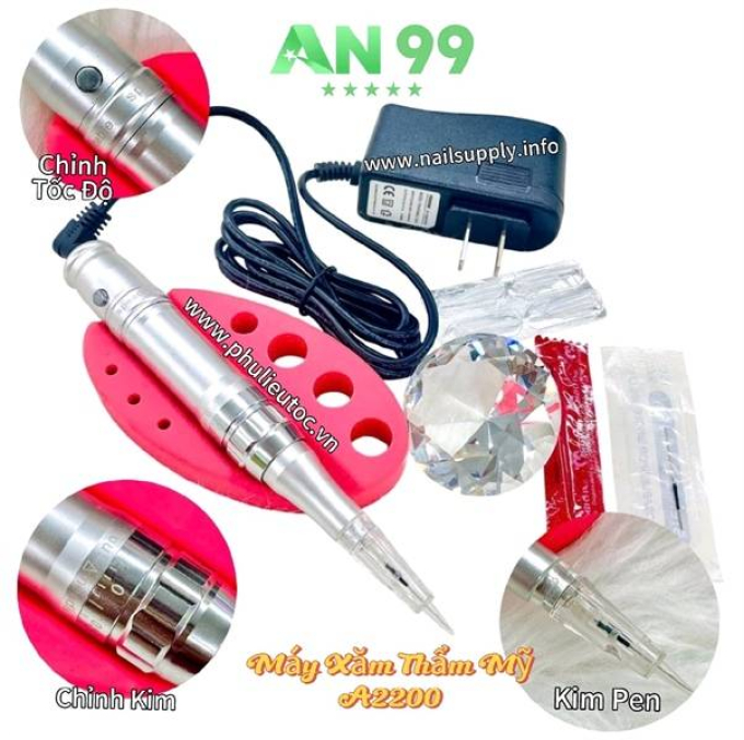 Máy xăm 2200 (Pin rời)