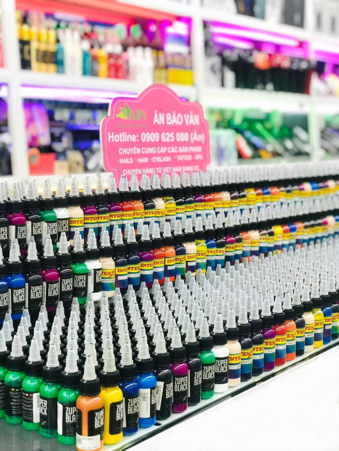 Mực xăm INTEN trung