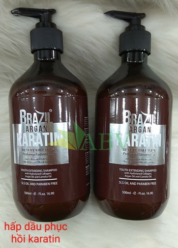 Hấp dầu Brazil kelatin 500ml