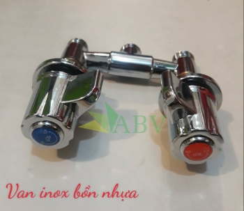 Van inox bồn nhựa
