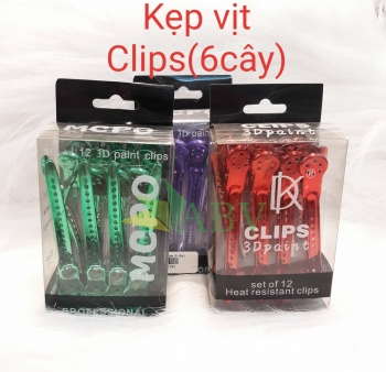 Kẹp vịt Clip ( 6 cây)