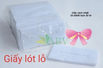 Giấy lót uốn nóng ( Lỗ)
