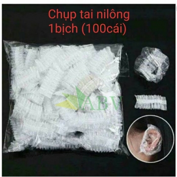 Chụp tai nilon ( 100 cái )
