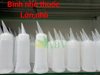 Bình nhỏ thuốc lớn, nhỏ