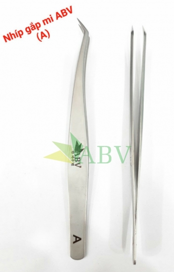Nhíp nối mi ABV xám A