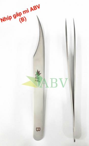 Nhíp nối mi ABV xám B