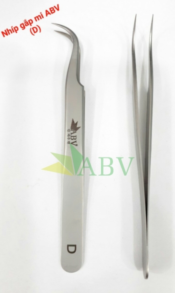 Nhíp nối mi ABV xám D