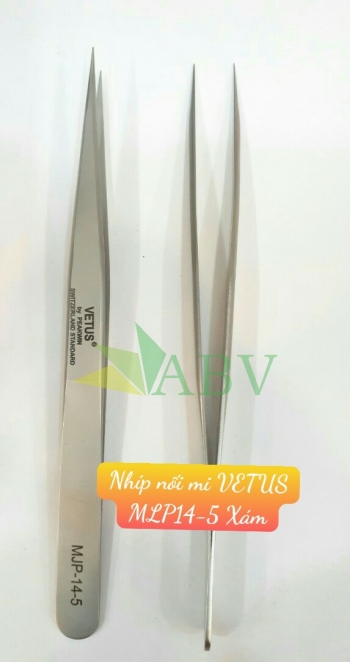 Nhíp nối mi Vetus MJP14-5 xám