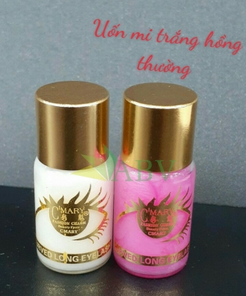 Uốn mi trắng hồng thường
