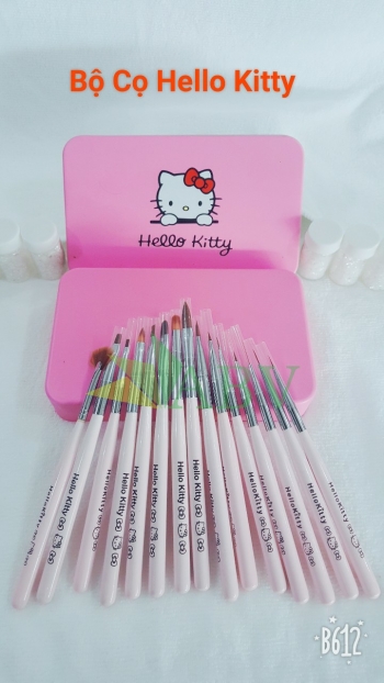 Bộ cọ nail Hello Kitty
