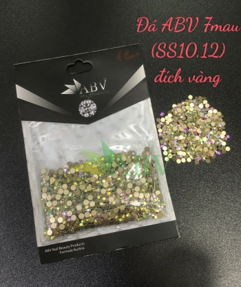 Đá ABV 7 màu ( 10,12) đích vàng