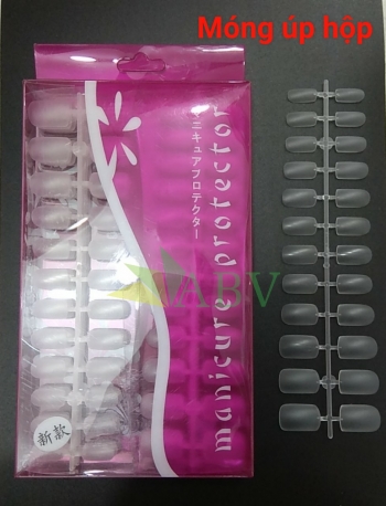 Móng úp hộp hồng