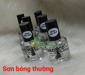 Sơn bóng top coat nắp đen